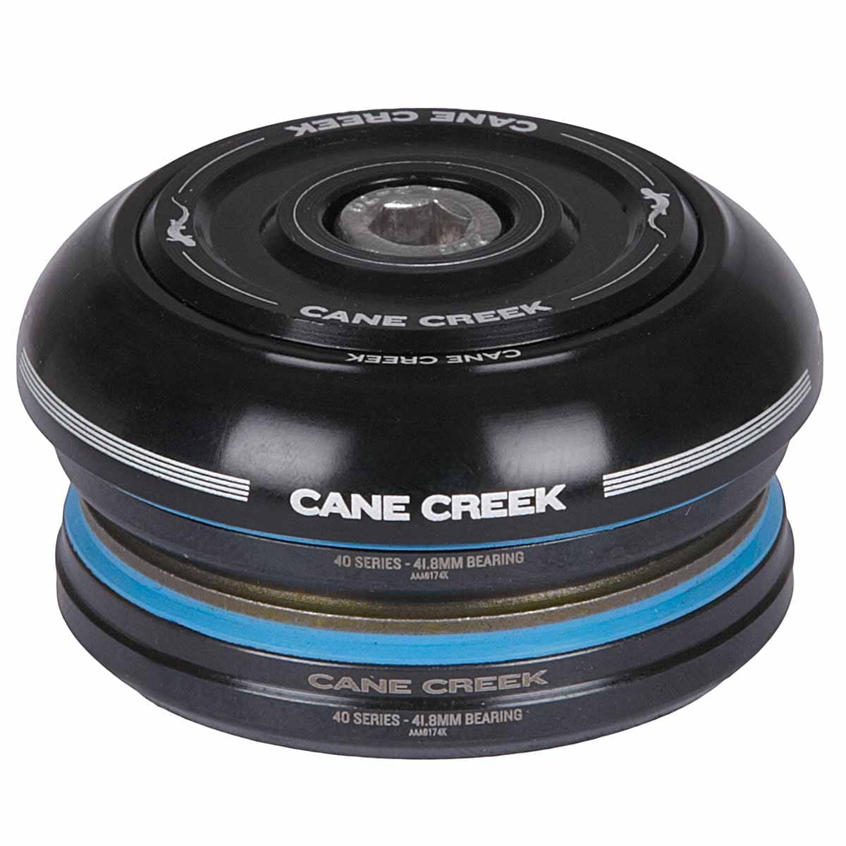 CANE CREEK FORTY 1"1/8 IS42 Alu Black Juego de dirección integrado