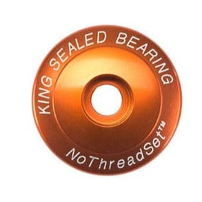 Tapón de vástago CHRIS KING 1"1/8 Naranja