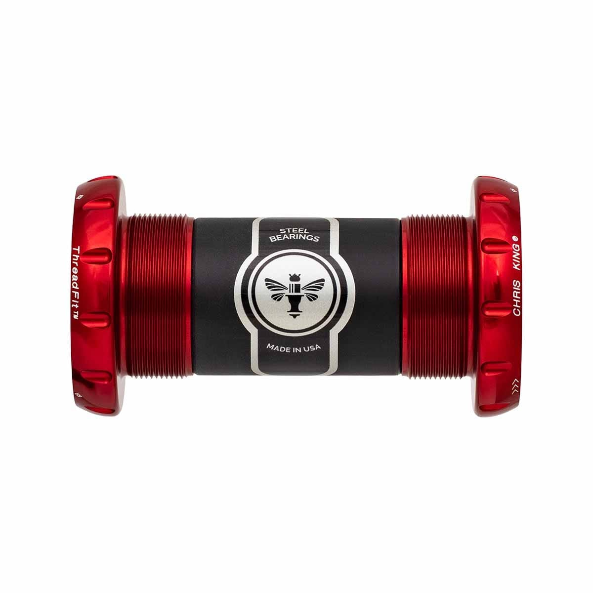 CHRIS KING ThreadFit 30 68/73 mm Platos y bielas Sram DUB Ceramic Red