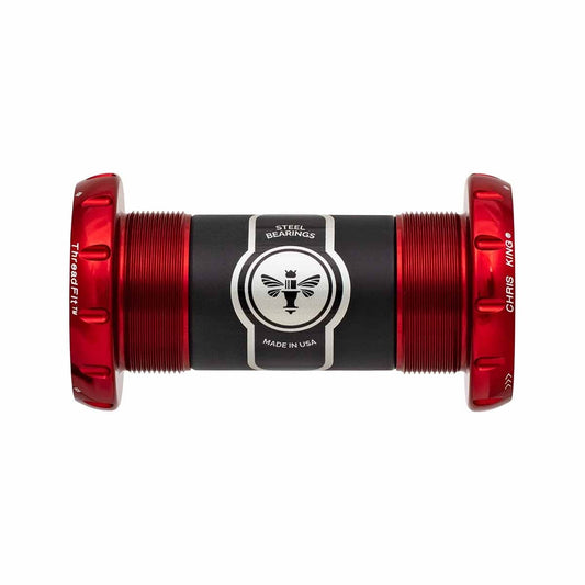 CHRIS KING ThreadFit 30 68/73 mm Platos y bielas Sram DUB Ceramic Red