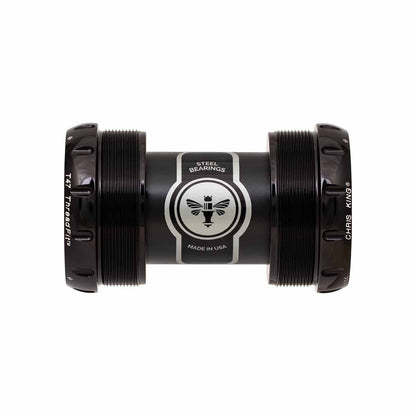 Caja de Pedalier CHRIS KING ThreadFit T47 30x 68/73 mm Cerámica Negro