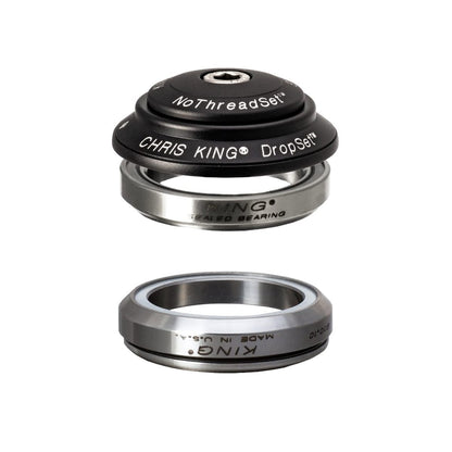 Juego de Dirección Integrado CHRIS KING DROPSET 4 1"1/8 IS42 45° Gris