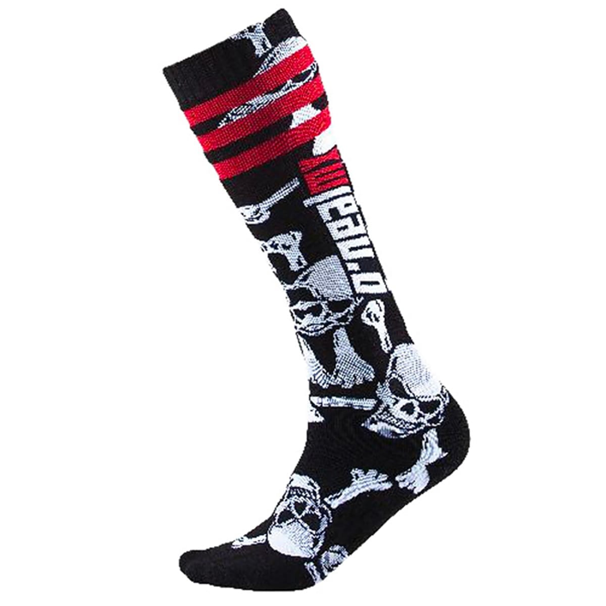 Chaussettes O'NEAL PRO MX CROSSBONE Noir/Blanc