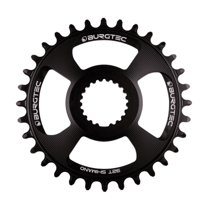 Plato Mono BURGTEC THICK THIN 12V Shimano Direct Mount Negro