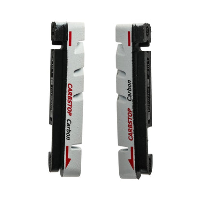 Par de Patines Cartuchos BBB CARBSTOP Universal Carbono