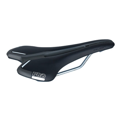 Sillín PRO FALCON 142mm Raíles Cromoly Negro