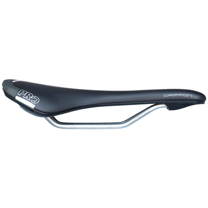 Sillín PRO GRIFFON 152mm Raíles Crmo Negro