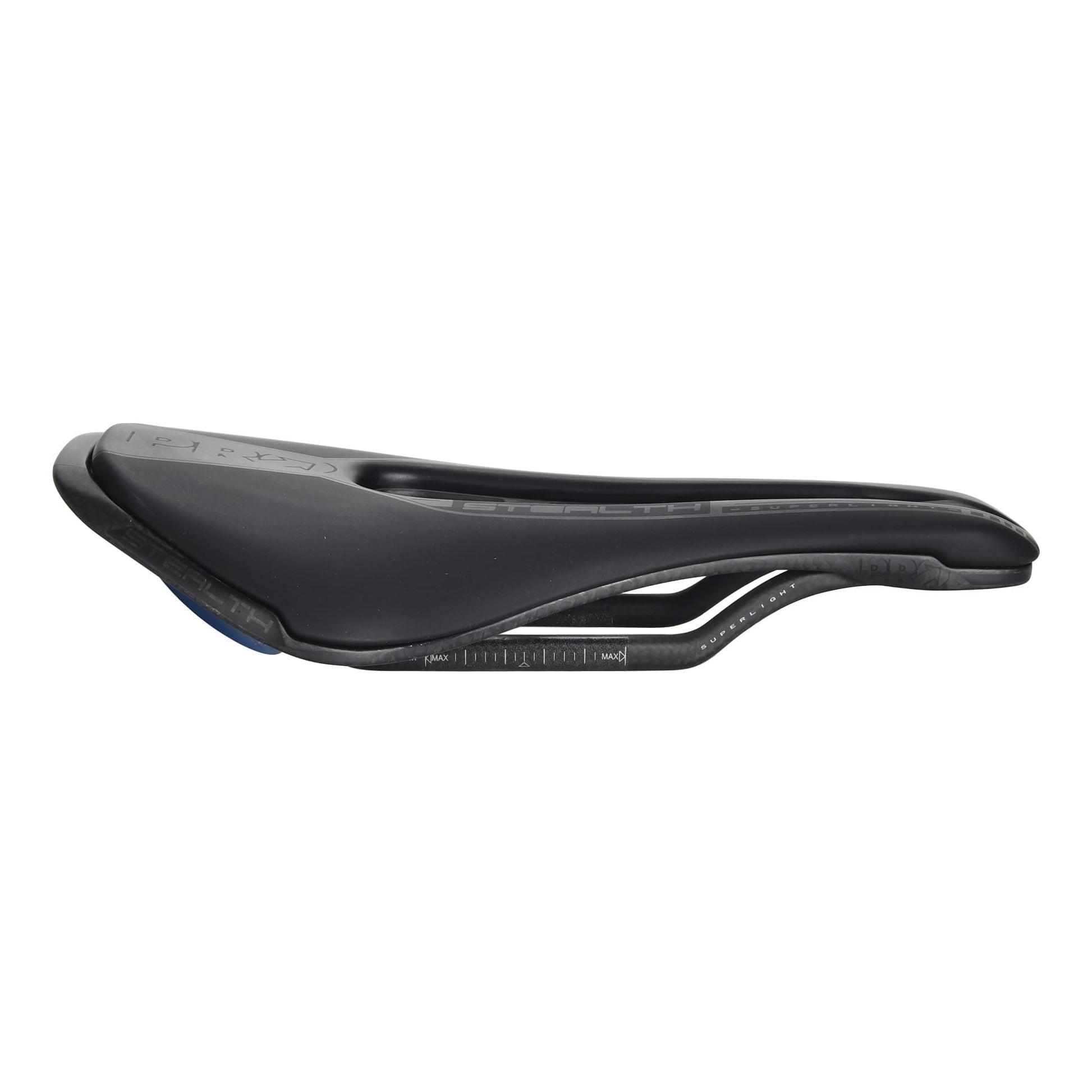 Sillin STEALTH SUPERLIGHT 142mm PRO Rails Carbono Negro