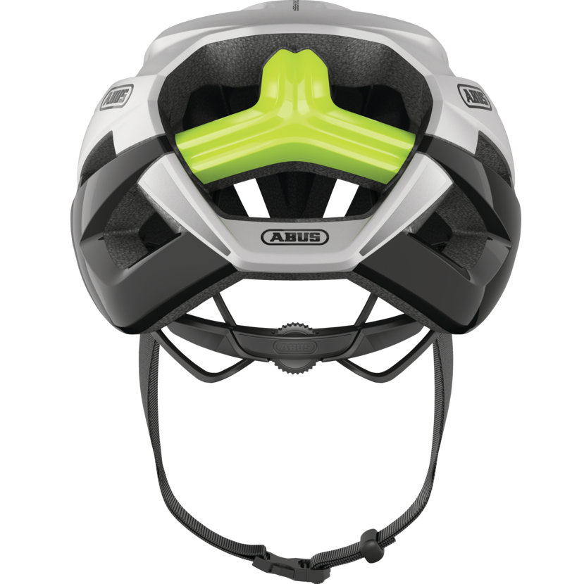 Casco de carretera ABUS STORMCHASER ACE Plata