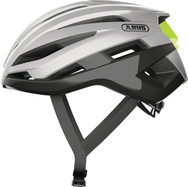 Casco de carretera ABUS STORMCHASER ACE Plata