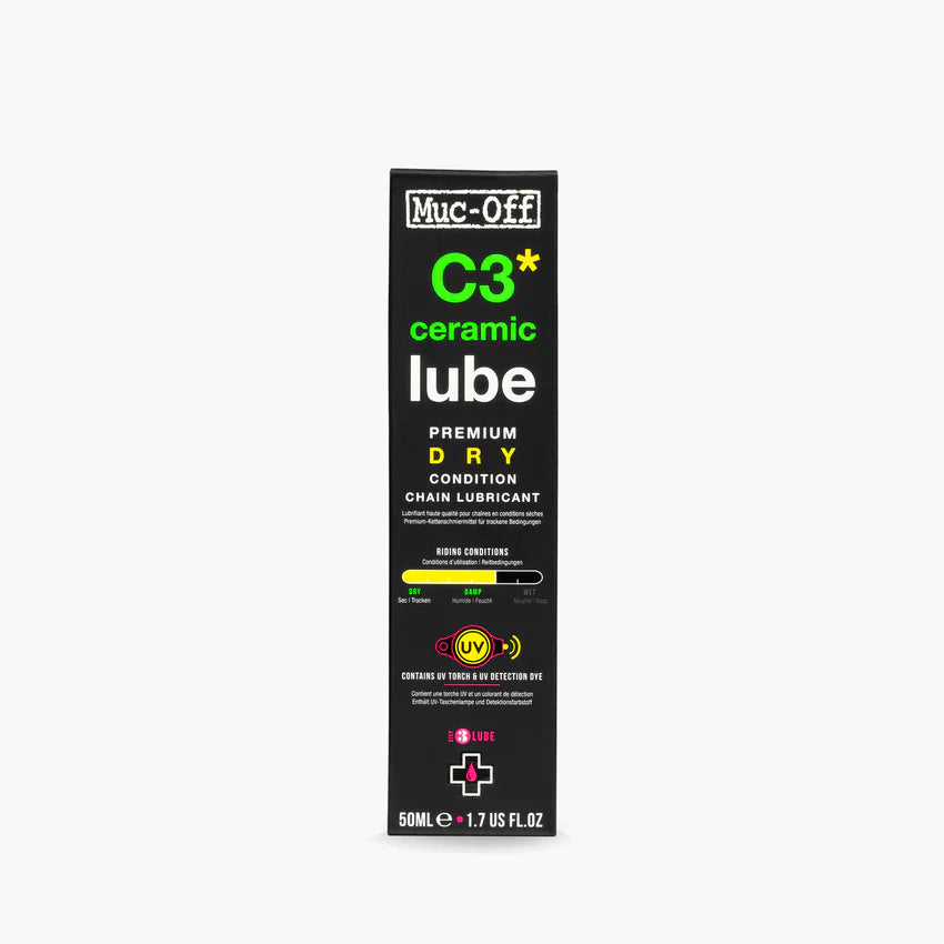 MUC-OFF C3 DRY CERAMIC LUBE Lubricante de cadena para condiciones secas (50 ml)