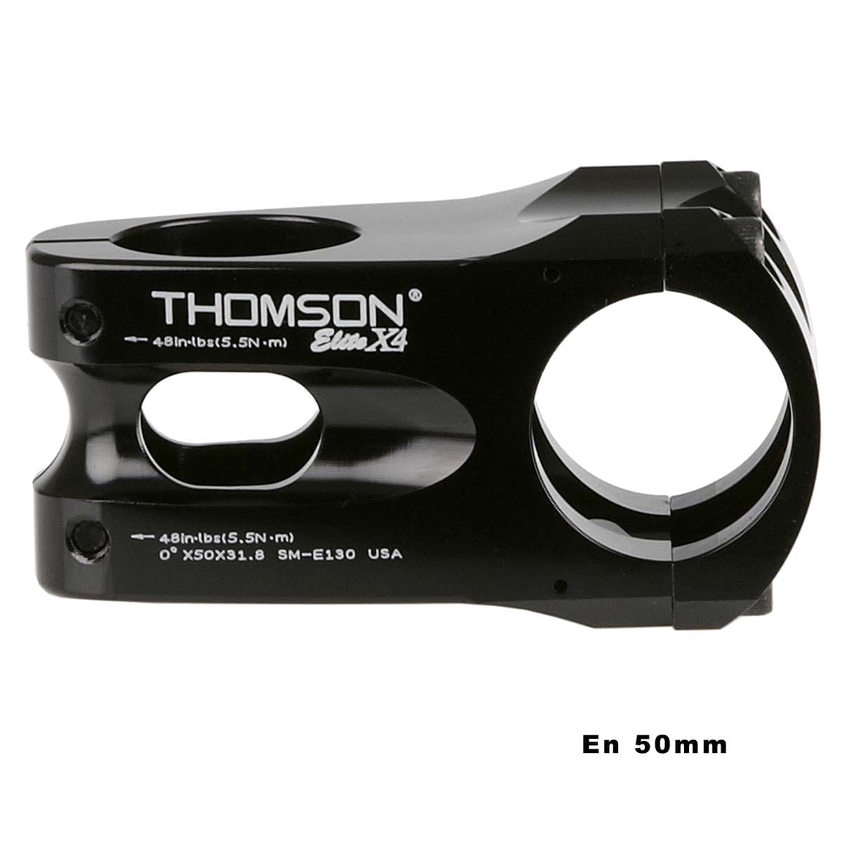 Potence THOMSON ELITE X4 0° Ø pivot 28,6 mm