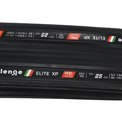 Neumático CHALLENGE OPEN ELITE XP 700x25c TubeType Flexible Negro