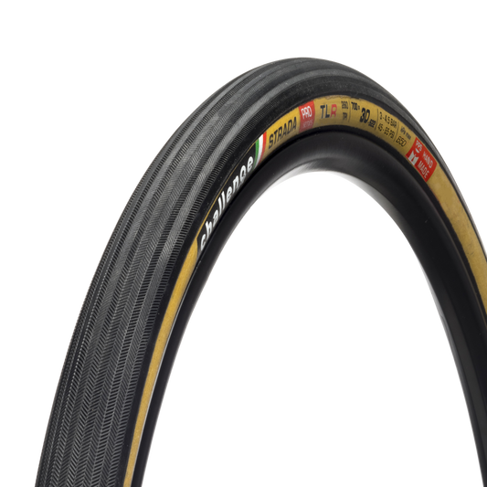 Neumático CHALLENGE OPEN STRADA 700x30c Tubeless Ready Beige