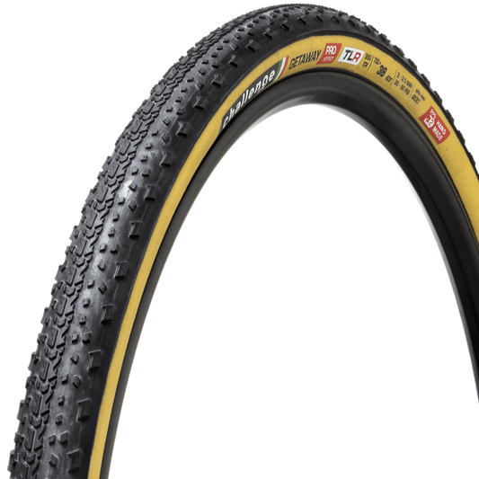 Neumático CHALLENGE OPEN GETAWAY 700x36c Tubeless Ready Beige