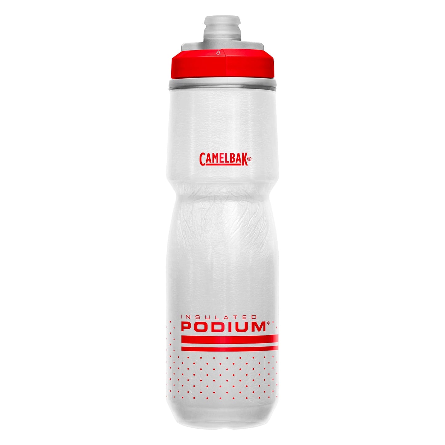 CAMELBAK PODIUM CHILL Botella Térmica Blanco/Rojo