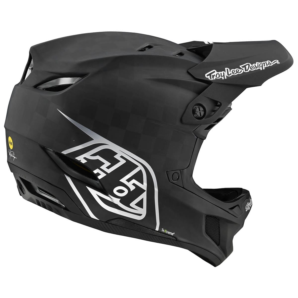 Casco MTB TROY LEE DESIGNS D4 CARBON MIPS Negro/Plata