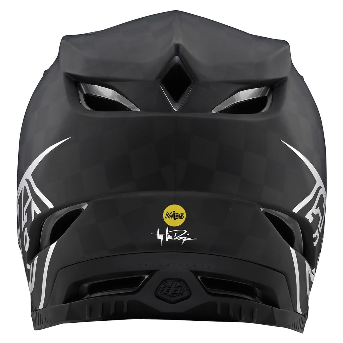 Casco MTB TROY LEE DESIGNS D4 CARBON MIPS Negro/Plata
