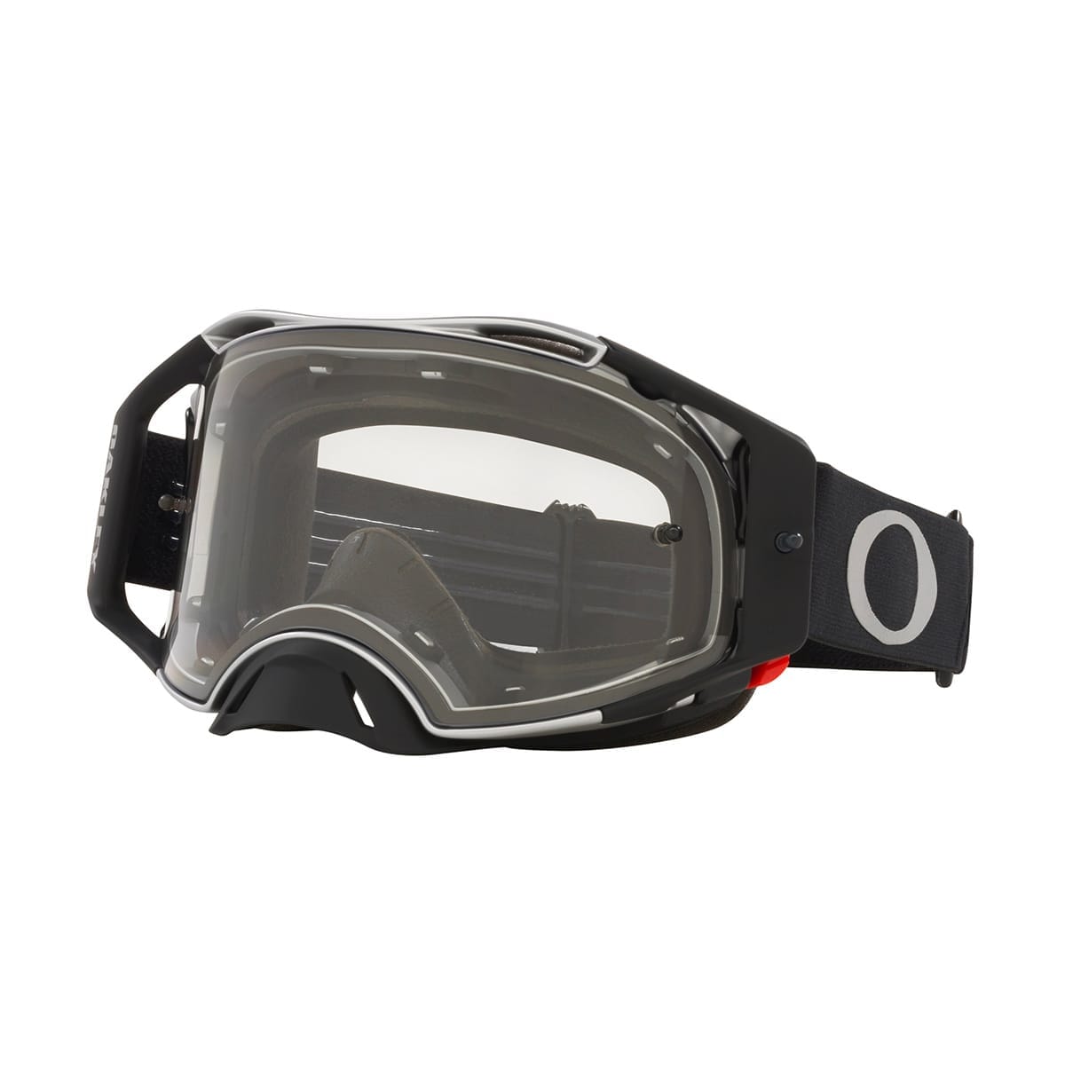Máscara OAKLEY AIRBRAKE MX Tuff Blocks Negro Gunmetal Transparente