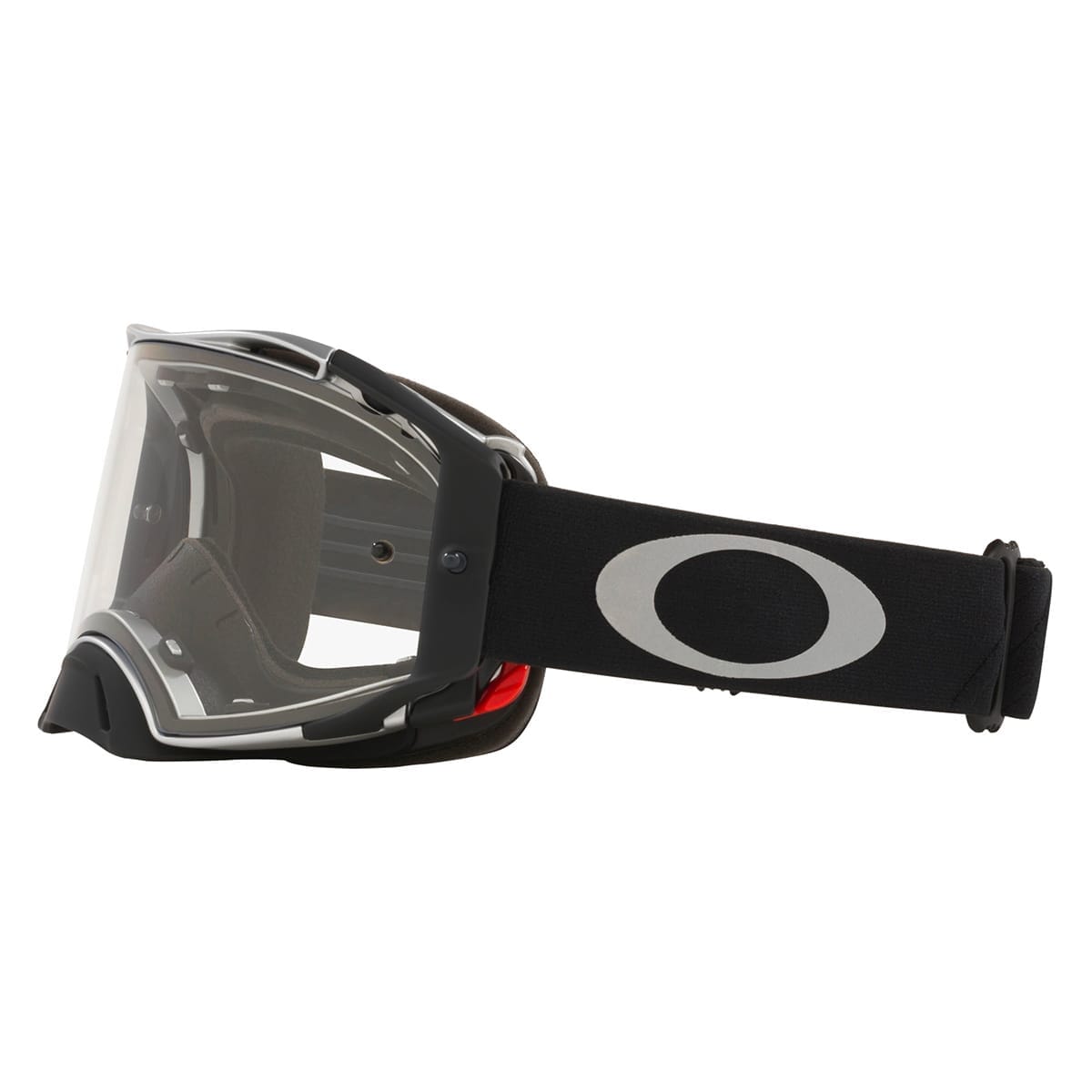Máscara OAKLEY AIRBRAKE MX Tuff Blocks Negro Gunmetal Transparente