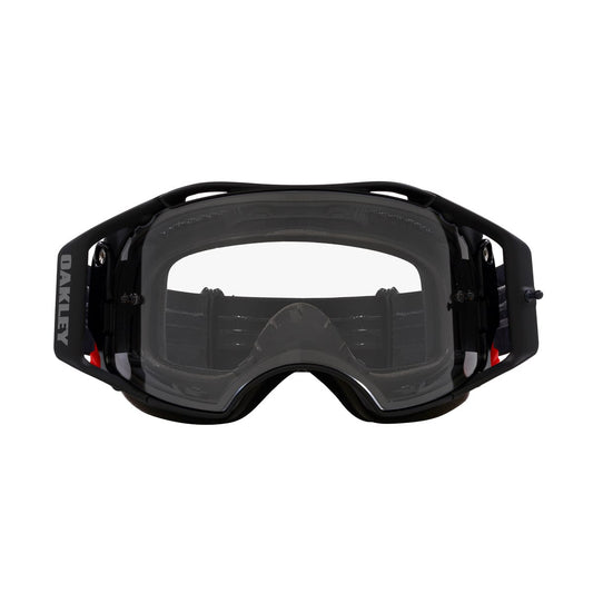Mascarilla OAKLEY AIRBRAKE MTB Black Gunmetal Pantalla Transparente OO7107-21