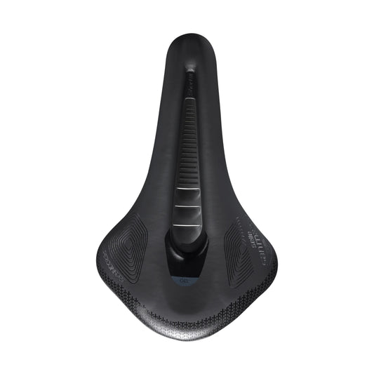 Sillín SAN MARCO SHORTFIT 2.0 SHIELD SUPERCOMFORT OPEN-FIT RACING L3, 155 mm de ancho, raíles de acero Xsilite, negro
