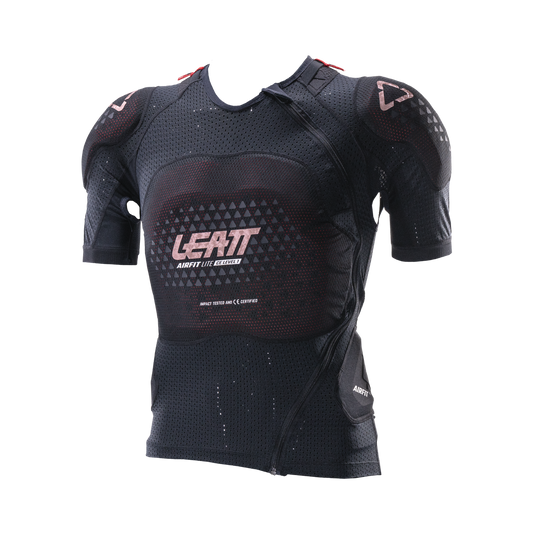 LEATT 3DF AIRFIT LITE EVO Peto de protección para mujer Negro