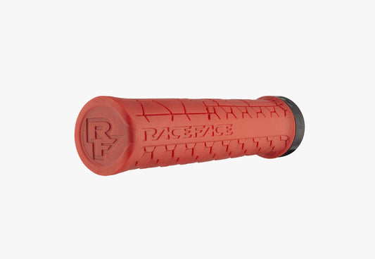 Puños RACE FACE GETTA Lock-On 135mm Rojo