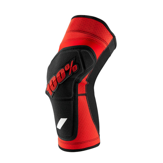 Rodilleras 100% RIDECAMP Negro/Rojo