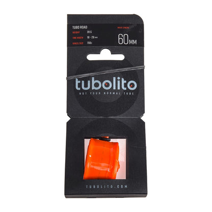 Cámara de aire TUBOLITO TUBO 700x18/32 Presta 60 mm Naranja