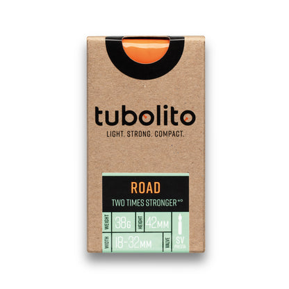 Cámara de aire TUBOLITO ROAD 700x23/35 Presta Negro