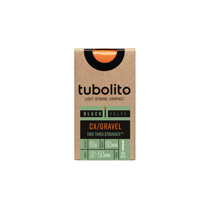 Cámara de Aire TUBOLITO CX/GRAVEL 700x30/47 Presta 60mm Negro