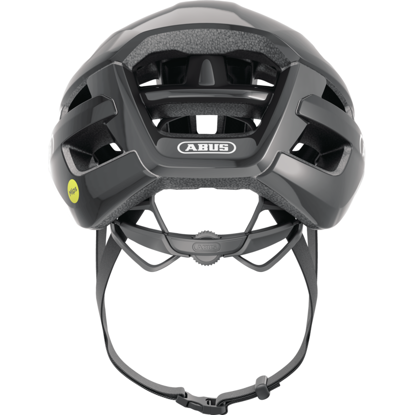 Casco de carretera ABUS POWERDOME MIPS Negro brillante