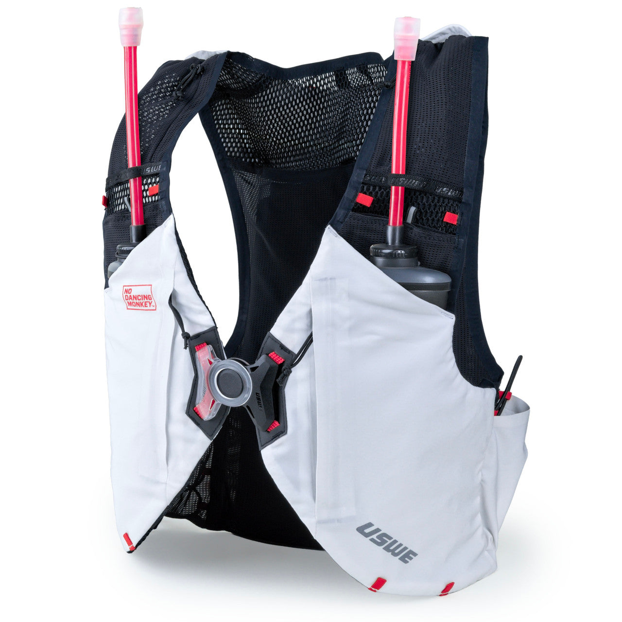 Chaqueta de hidratación USWE TRAIL RUNNING 8L Blanca