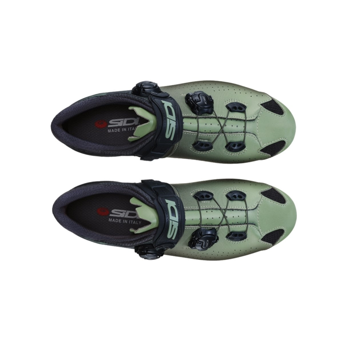 Zapatillas de carretera SIDI GENIUS 10 Verde/Negro