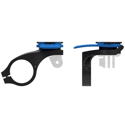 Soporte para manillar QUADLOCK OUT FRONT MOUNT — vistas laterales del soporte