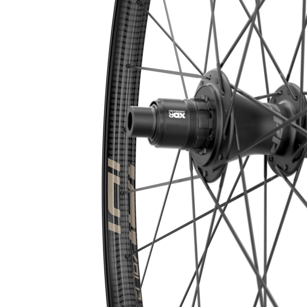 ZIPP 101 XPLR DISC TUBELESS 700c (Center Lock) rueda trasera, versión Kwiqsand