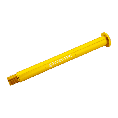 Eje de Rueda Delantera BURGTEC para Horquilla FOX 15x110 mm Boost Delantera 2021 Dorado