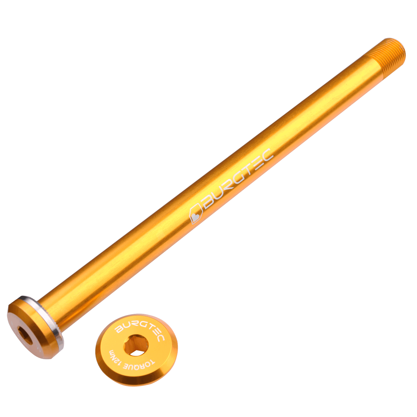 BURGTEC Eje de rueda trasera 168.5mm para cuadros Santa Cruz Gold