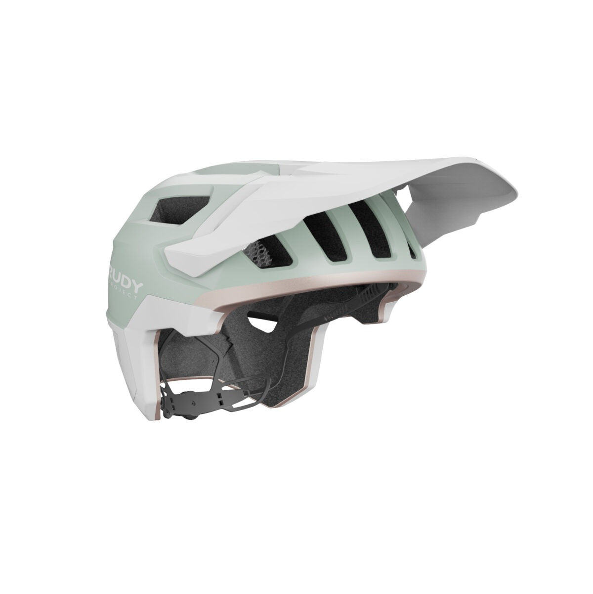 Casco MTB RUDY PROJECT TERRAFORM Blanco/Rosa