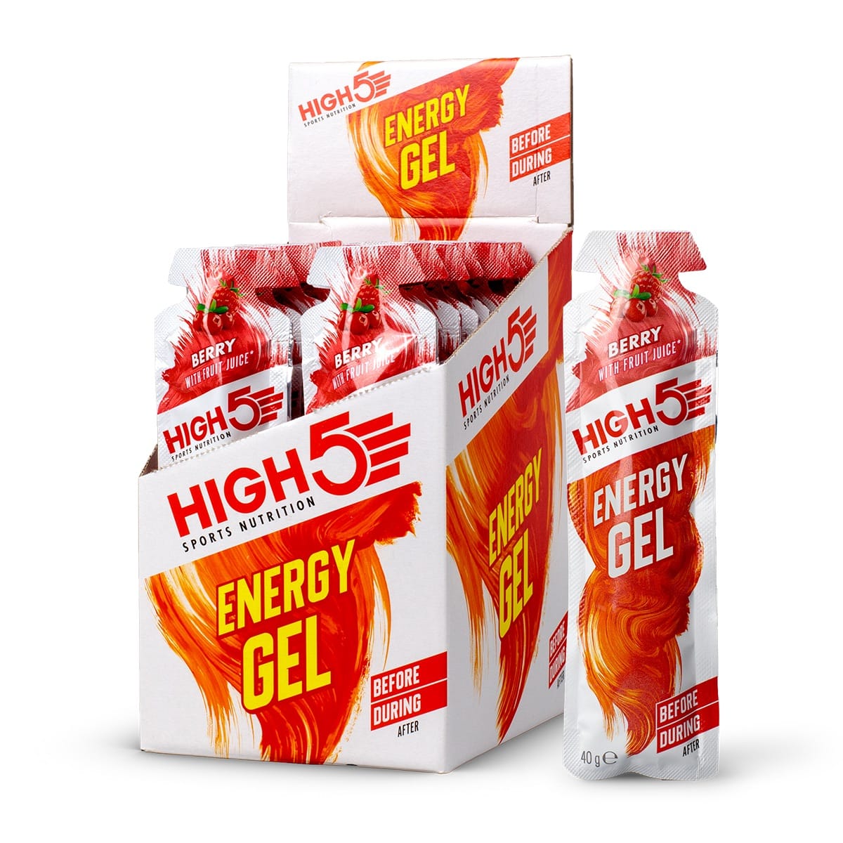 GEL ENERGÉTICO HIGH5 (40g) Frutos rojos