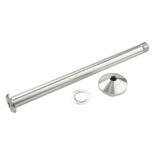 BURGTEC Eje de rueda trasera de 171mm para cuadro Yeti Plata