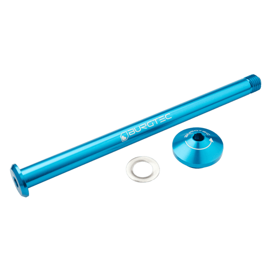 BURGTEC Eje de rueda trasera 171mm para cuadro Yeti Azul