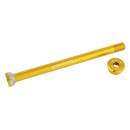 BURGTEC Eje de rueda trasera de 171mm para cuadros Transition Gold