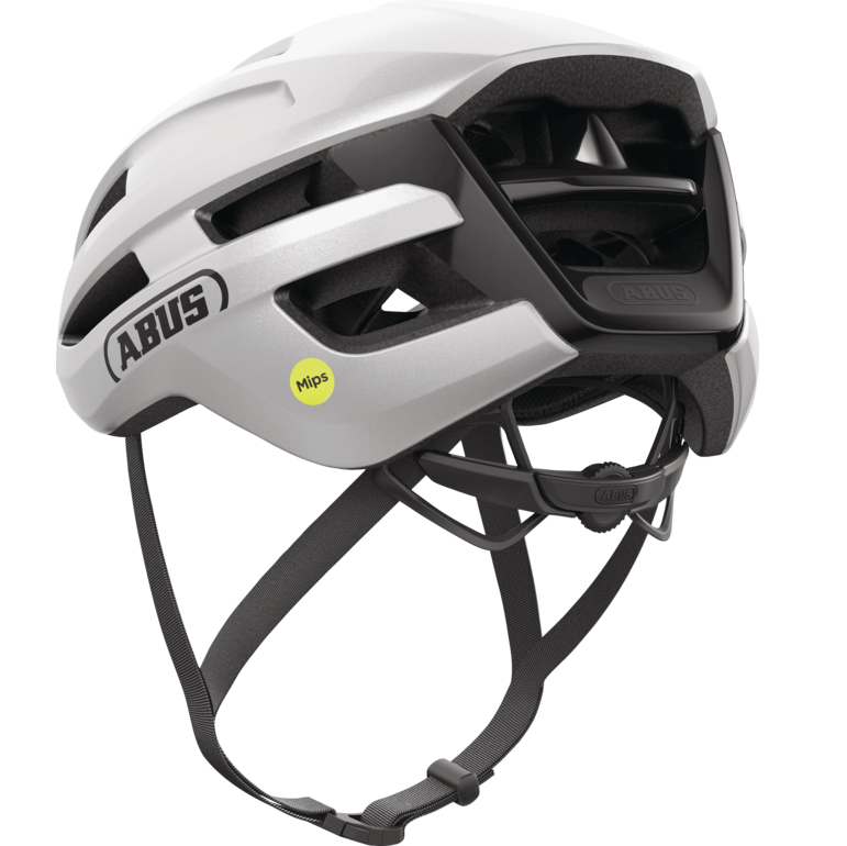 Casco de carretera ABUS POWERDOME MIPS Plata