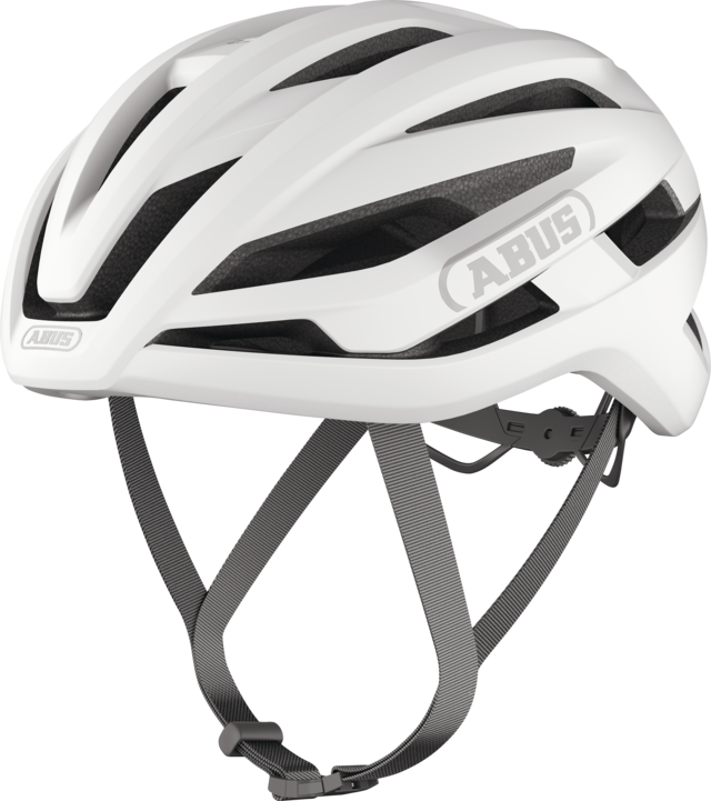 Casco de carretera ABUS STORMCHASER ACE Polar Blanco
