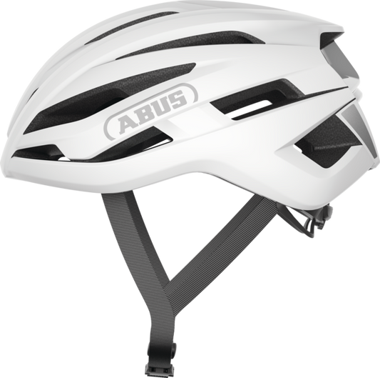 Casco de carretera ABUS STORMCHASER ACE Polar Blanco