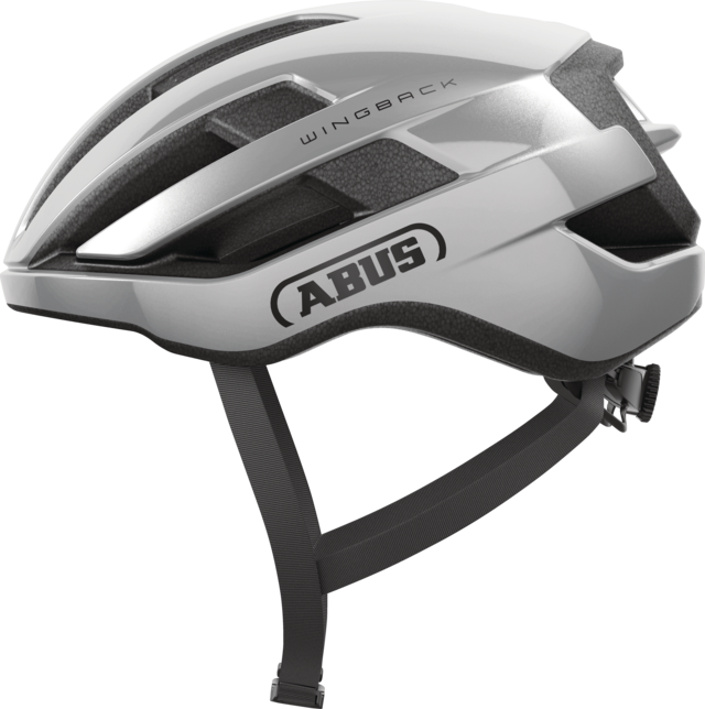 Casco de carretera ABUS WINGBACK Plata