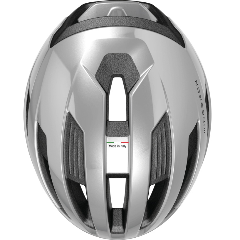 Casco de carretera ABUS WINGBACK Plata