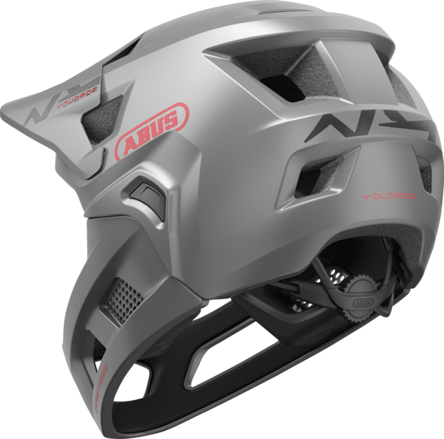 Casco de BTT ABUS YOUDROP FF Junior Gris